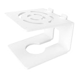 Maxbell Desktop Speaker Stand Reliable Support Sturdy Recording Studio Monitor Stand 20x19.5x14.5cm White