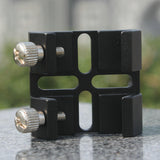 Maxbell Telescope Finderscope Mount Bracket Astrophotography Groove Plate for 5P9966