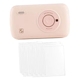 Maxbell Photo Printer Pocket Printer Mini Instant Color Printer for Photo Notes Memo 40 sheets