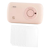 Maxbell Photo Printer Pocket Printer Mini Instant Color Printer for Photo Notes Memo 100 sheets