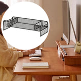 2 Tier Monitor Stand Ventilated Printer Lightweight Workspace Desk Organizer