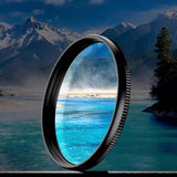 52mm Clip on Phone Camera Lens Filter Lightweight Circular Polarizing Filter