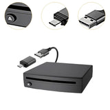 Maxbell USB Vehicle DVD CD Player Compact Automotive Accessories Black Plug and Play
