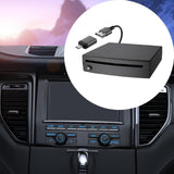 Maxbell USB Vehicle DVD CD Player Compact Automotive Accessories Black Plug and Play