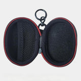 Maxbell Earphone Carrying Case Portable with Rotating Hanging Buckle Earphone Holder