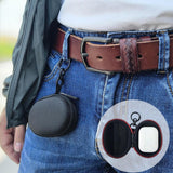 Maxbell Earphone Carrying Case Portable with Rotating Hanging Buckle Earphone Holder