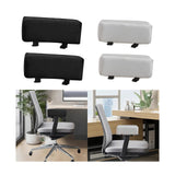 Maxbell Office Chair Armrest Pad Multipurpose Universal Arm Cushion for Gaming Chair black
