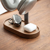 Maxbell Headphone Stand Portable Solid Base Storage Organize Headrest Earphone Stand