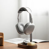Maxbell Headphone Stand Portable Solid Base Storage Organize Headrest Earphone Stand