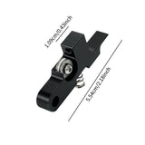 Maxbell Extruder Idler Arm Rotating Arm for Accessories Replacement 3D Printer Parts Black