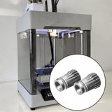 Maxbell 2 Pieces 3D Printer Extruder Gear Spare Part Sturdy Home Drive Extruder Gear