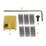 Maxbell Nozzle Silicone Brush 3D Printer Parts Repair Printer Head Wiping for x1 P1S