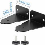 Maxbell Speaker Wall Mount Bracket Heavy Duty Spare Parts Shelf for Living Room Home