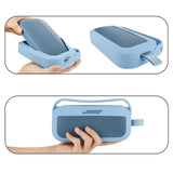 Maxbell Speaker Silicone Protective Cover for Travel Lightweight Carrier Soft Sleeve Blue