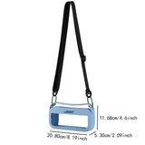 Maxbell Speaker Silicone Protective Cover for Travel Lightweight Carrier Soft Sleeve Blue