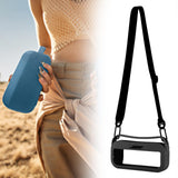 Maxbell Speaker Silicone Protective Cover for Travel Lightweight Carrier Soft Sleeve Black