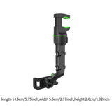 Maxbell Car Rearview Mirror Mount Phone Holder for Navigate Watch Video Live Stream