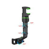 Maxbell Car Rearview Mirror Mount Phone Holder for Navigate Watch Video Live Stream