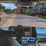 Maxbell Car Rearview Mirror Mount Phone Holder for Navigate Watch Video Live Stream