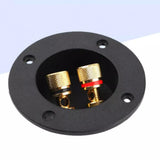 Maxbell Speaker Box Terminal Round Compact Binding Post for Car Subwoofer Automotive