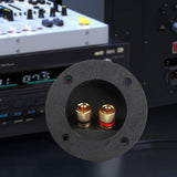 Maxbell Speaker Box Terminal Round Compact Binding Post for Car Subwoofer Automotive