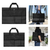 Maxbell Monitor Carrying Case with Pockets Portable with Handle for Desktop Computer 27 Inch