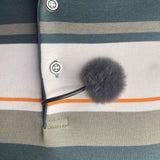 Maxbell 10 Pieces Furry Microphone Wind Muff Furry Wind Covers for Recording Outdoor Dark Gray