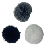 Maxbell 10 Pieces Furry Microphone Wind Muff Furry Wind Covers for Recording Outdoor Dark Gray