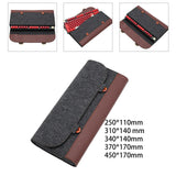 Maxbell PC Keyboard Case Portable Hard Shell Simple Mobile Office Hard Keyboard Case 25cmx11cm