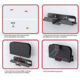 Maxbell Console Wall Mount Iron Holder Store Storage Stand Hanger Controller Bracket