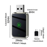 Maxbell Usb Adapter Fast Connection Practical Plug and Play for Automobile Truck Type B