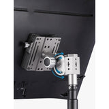 Maxbell LCD Monitor Mount Bracket Heavy Duty Removable for Outdoor Movie Live Stream Plate and Base Kit