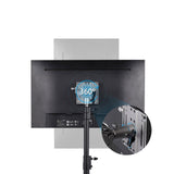 Maxbell LCD Monitor Mount Bracket Heavy Duty Removable for Outdoor Movie Live Stream 1 Quick Release Base