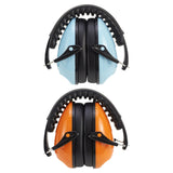 Maxbell Noise Reduction Earmuff Soundproof Ear Muffs for Woodwork Travel Lawn Mowing Blue