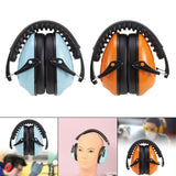 Maxbell Noise Reduction Earmuff Soundproof Ear Muffs for Woodwork Travel Lawn Mowing Blue