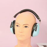 Maxbell Noise Reduction Earmuff Soundproof Ear Muffs for Woodwork Travel Lawn Mowing Blue