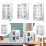 Maxbell Cell Phone Locker Wall Mounted Portable Storage Cabinet for Classroom Office 36 Slots