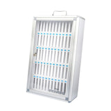Maxbell Cell Phone Locker Wall Mounted Portable Storage Cabinet for Classroom Office 60 Slots