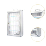 Maxbell Cell Phone Locker Wall Mounted Portable Storage Cabinet for Classroom Office 60 Slots