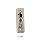 Maxbell Stainless Steel Door Exit Button Compact Door Release Out Unlock Exit Button