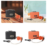 Maxbell Cassette Tape Player Lightweight Compact Portable for Travel Outdoor Black