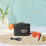 Maxbell Cassette Tape Player Lightweight Compact Portable for Travel Outdoor Black