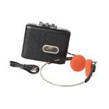Maxbell Cassette Tape Player Lightweight Compact Portable for Travel Outdoor Black