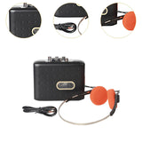 Maxbell Cassette Tape Player Lightweight Compact Portable for Travel Outdoor Black