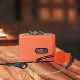 Maxbell Cassette Tape Player Lightweight Compact Portable for Travel Outdoor Orange