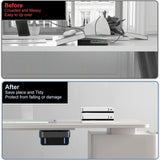 Maxbell Mini PC Mount Adjustable Easy to Install Mount Adapter Under Desk Mount