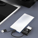 Maxbell Cfe Type B Card Reader Multipurpose Practical with USB C and USB A Interface
