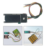 Maxbell LCD Display Module Portable Convenient Lightweight 4S Battery Voltage Tester