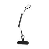 Maxbell Phone Lanyard Cord with Carabiner Coiled Tether for Fishing Climbing Cycling