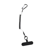 Maxbell Phone Lanyard Cord with Carabiner Coiled Tether for Fishing Climbing Cycling